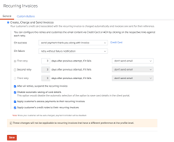 Signing up is a breeze. Recurring Invoice Preferences Help Zoho Invoice