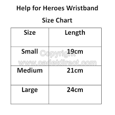 Help For Heroes Wristband