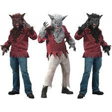 Werewolf Costume Adult Halloween Fancy Dress Ebay