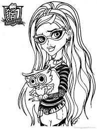 Coloring astounding sleepover coloring pages slumber party. 140 Monster High Coloring Pages Ideas Coloring Pages Monster High Colouring Pages