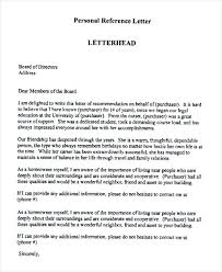 45 Personal Reference Letter How To Make It