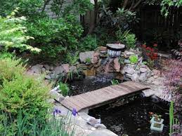 Ponds Backyard Garden Bridge Backyard