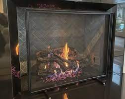 Customizable Metal Fireplace Screen
