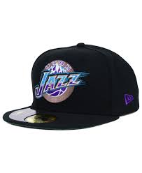 Shop official utah jazz hats and caps, available in adjustable and fitted styles. Ktz Utah Jazz Retro 59fifty Cap In Black For Men Lyst