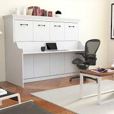 Browse costco's diverse selection of wall beds in various sizes, materials, and configurations. Melbourne Full Wall Bed With Desk Combo In White Costco