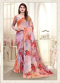 weightless printed sarees collection