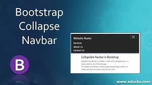 bootstrap collapse navbar how to work