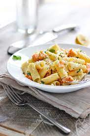 Light Salmon Pasta gambar png