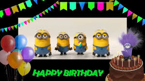 The minions are funny so i had to add a joke in there. Happy Birthday To You Minions Free Happy Birthday Ecards 123 Greetings