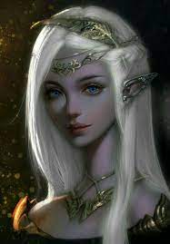 Elfa albina | Fantasy art women, Elves fantasy, Fantasy artwork