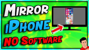 how to mirror iphone to pc without