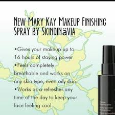 mary kay make up finishing spray