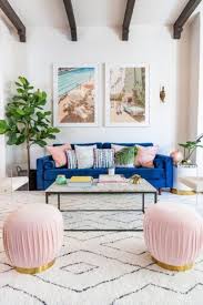 blue velvet sofas to your living room