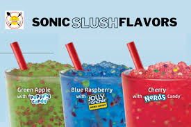 sonic slush flavors list
