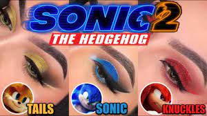 sonic the hedgehog 2 inspired makeup