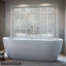 Acrylic Oval Freestanding Bathtub