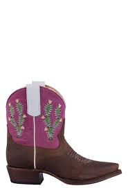 Macie Bean Kids Cactus Snip Boots