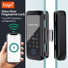 Tuya App Control Sliding Glass Lock