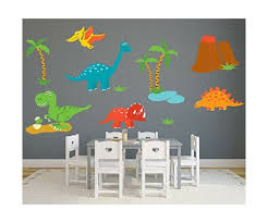 dinosaur theme wall decal nursery