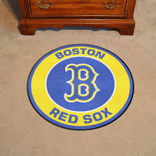 fanmats boston red sox roundel rug