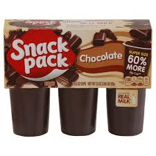 snack pack pudding chocolate super size