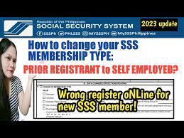 how to change sss membership type from