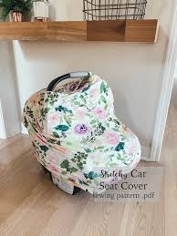 Stretchy Car Seat Cover Pattern