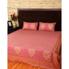 Double Cotton Bed Sheet Set Rs 200