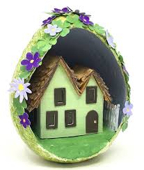 Make A Miniature Irish Cottage For St