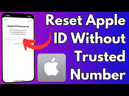 how to reset apple id without trusted