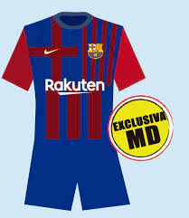 New barcelona jerseys, shirts and more gear are up for grabs at the online fc barcelona store on fanatics.com. Barca S Home Kit For 2021 22 Season Gets Leaked And Cules Already Hate It With All Their Soul