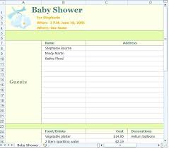 Baby Shower Agenda Baby Shower Planner Agenda Beriberi Co Event