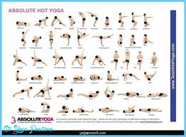 bikram yoga poses chart printable all
