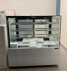 Glass Silver Celfrost Display Counter