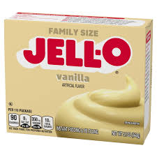 jell o vanilla artificially flavored