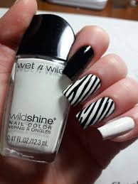 zebra print nails nail art amino