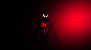 minimalist spiderman desktop wallpaper 4k
