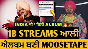 sidhu moose wala 1 billion streams