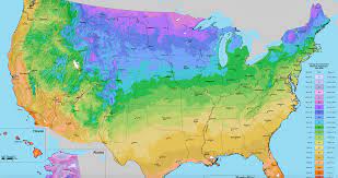 new hardiness zone map released n c
