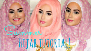 summer hijab tutorial hijab hills