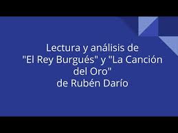 Dec 13, 2019 · poema lírico: El Rey Burgues Y La Cancion Del Oro De Ruben Dario Lectura Y Analisis Youtube