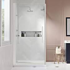 pivot frameless shower door