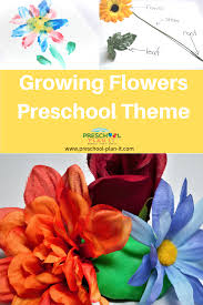 Sing a song of flowers! Growing Flowers Preschool Theme