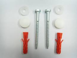 wc toilet pan complete bolt fixing kit