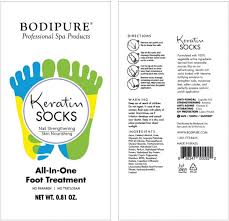 bodipure keratin socks all in one