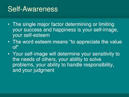 self awareness powerpoint presentation