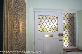 leaded glass cotswood doors