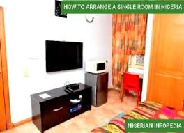 how to arrange a single room in nigeria