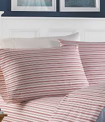 nautica coleridge striped percale sheet