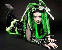 Image result for cyber goth outfit